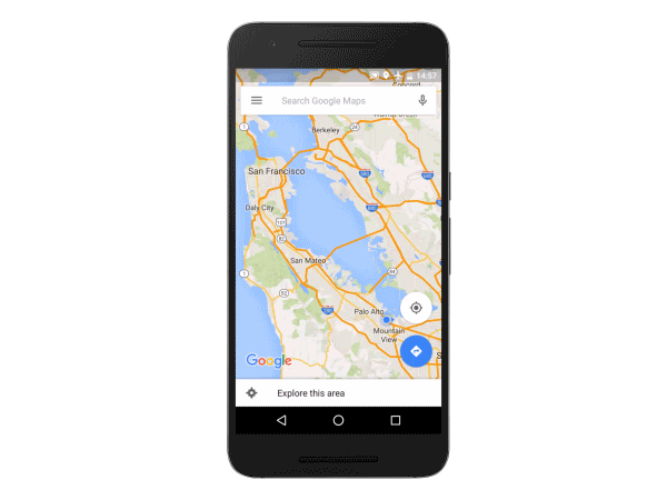 مسیریابی آفلاین گوگل maps