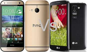 LG G2 Mini vs. HTC One Mini 2 نبرد کوتوله‌‌ها 1